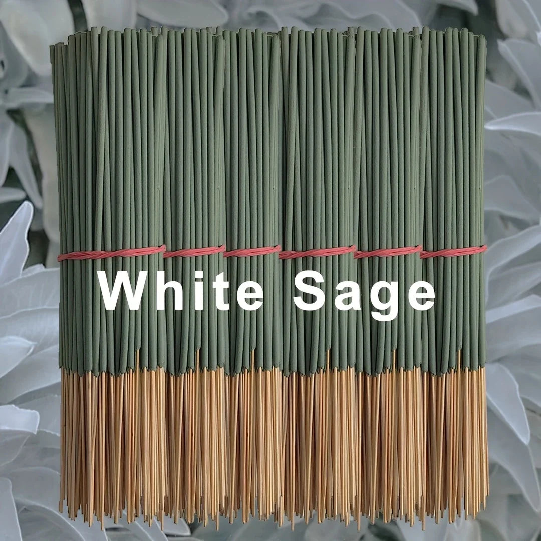 White Sage Incense Sticks – Natural Aromatherapy for Yoga, Meditation & Relaxation