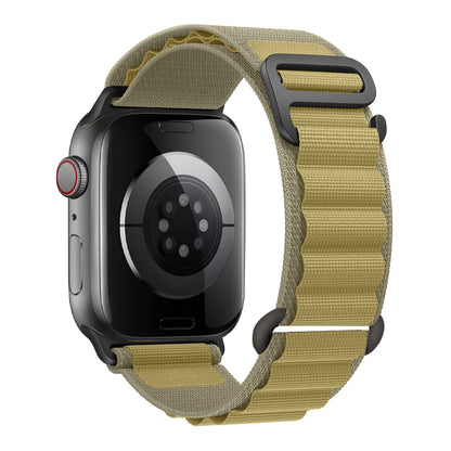 Nylon Alpine Strap for Apple Watch – Adjustable Sport Band (40–49mm, Ultra & Series Compatible)
