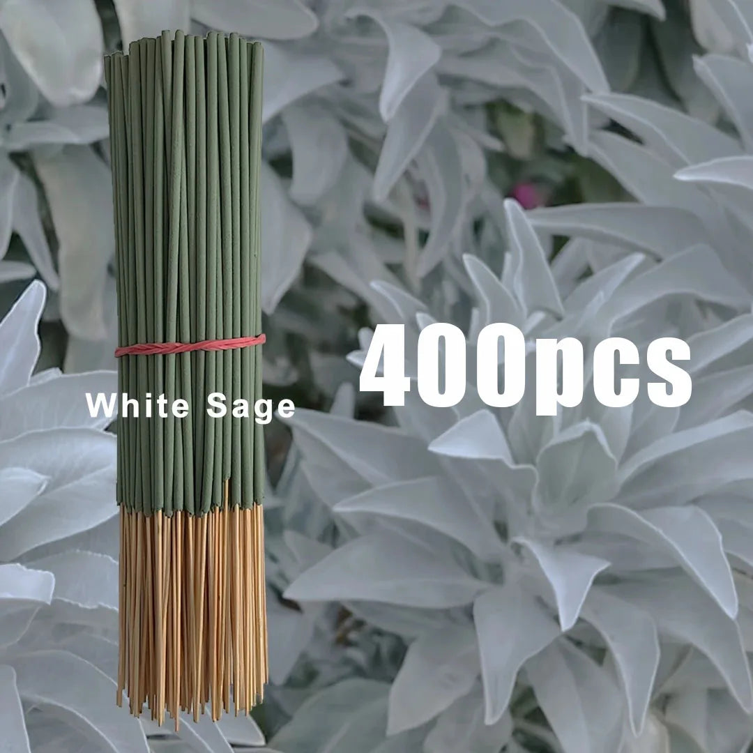 White Sage Incense Sticks – Natural Aromatherapy for Yoga, Meditation & Relaxation