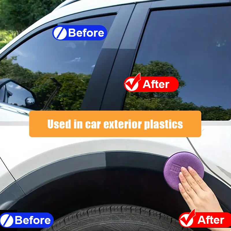 Car Plastic Restorer – Back to Black Gloss Interior & Exterior Renewal Coating