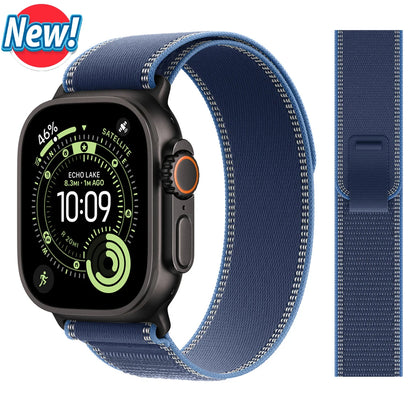 Trail Loop Strap for Apple Watch – Adjustable Sport Band (40–49mm, Ultra/Series Compatible)