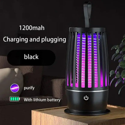 Mosquito Killer Lamp Insect Repellent Radiation Less Mute Electric Insect Trap Usb Charging Outdoor Mosquito Killer Repellent