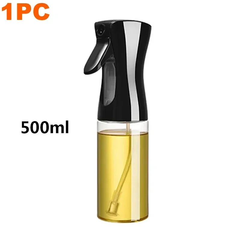 Olive Oil Spray Bottle 200/300/500ml – Kitchen Cooking Dispenser for Oil, Vinegar & Soy Sauce