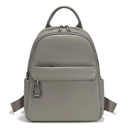 Zency 100% Genuine Leather Women’s Backpack – High Quality Travel, School & Commuter Bag