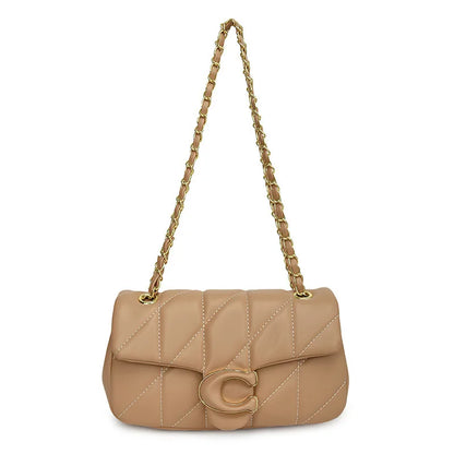 Quilted Stitch Chain Shoulder Crossbody Top Handle Bag Women Fashion Trendy Hobo Handbag Hot Selling