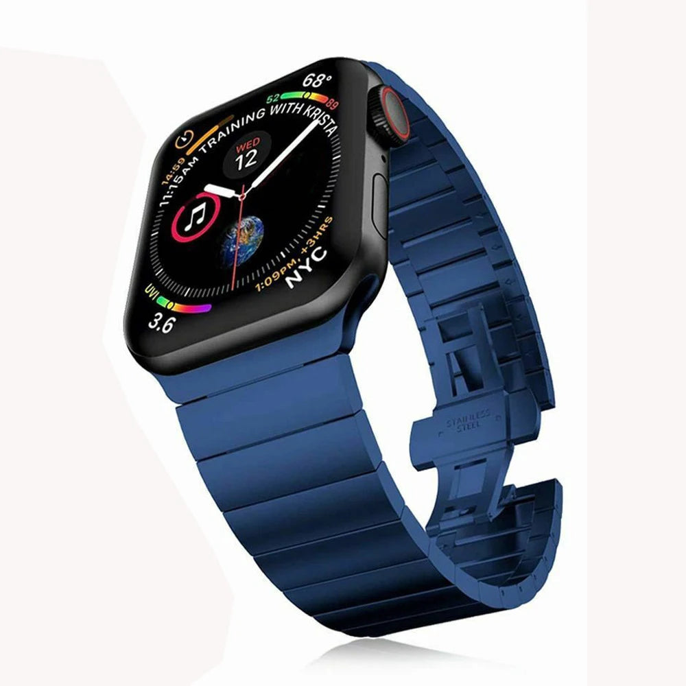 Stainless Steel Metal Band for Apple Watch – Luxury Business Strap for Ultra & Series 10/11