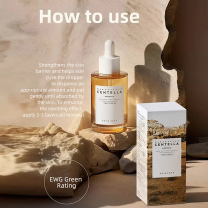 Centella Asiatica Facial Serum 100ml – Soothing & Repairing Ampoule for Acne-Prone Skin