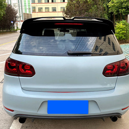 Rear Roof Spoiler Gloss Black for VW Golf 6 MK6 Hatchback (2008–2013)