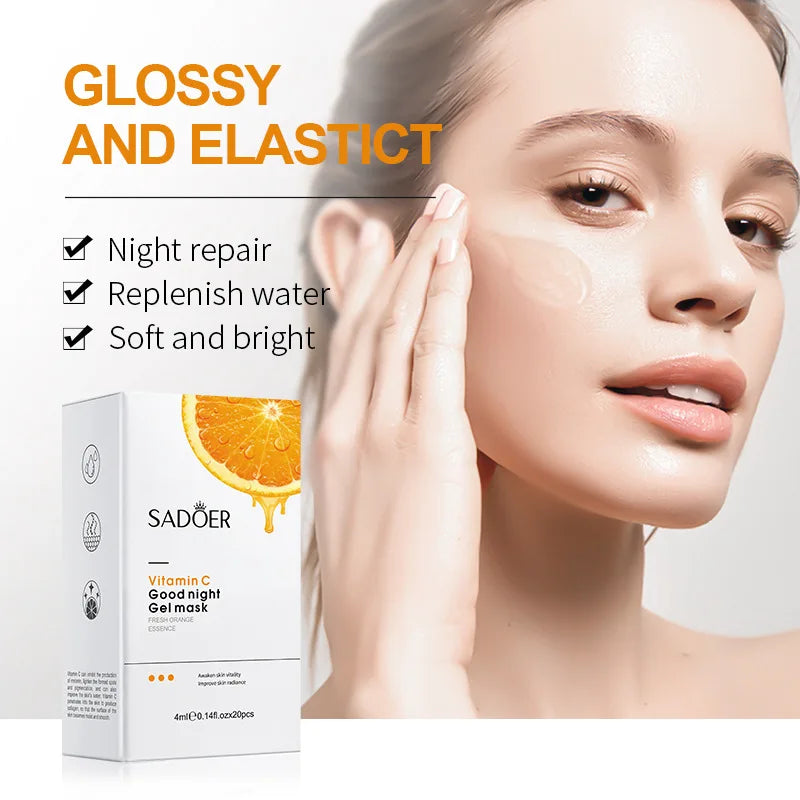SADOER Sleeping Facial Mask Set – Hydrating & Anti-Aging