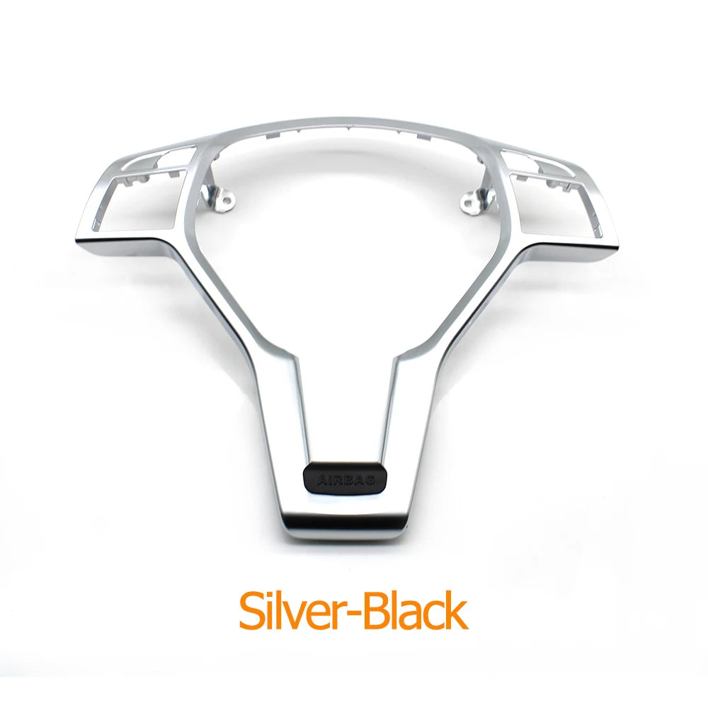 Chrome Steering Wheel Panel Cover Trim for Mercedes-Benz AMG A, B, C, E, GLA & CLA Class