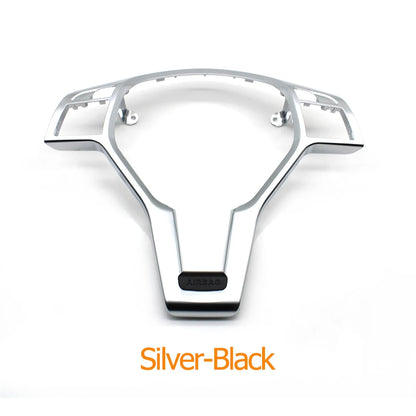 Chrome Steering Wheel Panel Cover Trim for Mercedes-Benz AMG A, B, C, E, GLA & CLA Class