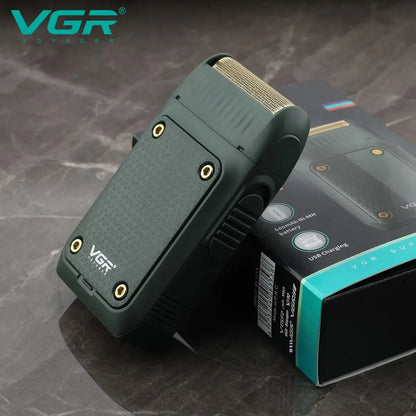 VGR V-353 Electric Shaver – Portable Rechargeable Mini Beard Razor for Men