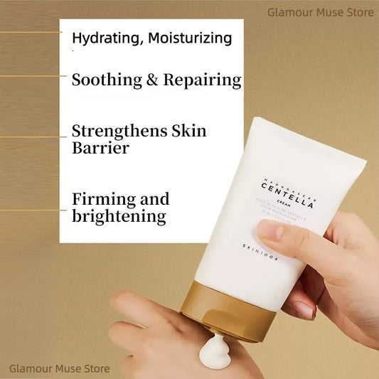 Skin1004 Madagascar Centella Cream Facial Moisturizer for Soothing Cream,Hydrating,Strengthening The Skin Korean Skincare