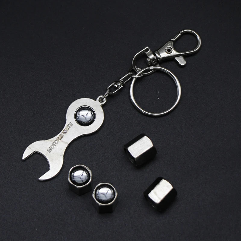 Metal/Leather Keychain Hand-Woven Key Rope Key Ring Key Holder For Mercedes Benz AMG W204 W205 W212 W213 W221 W117 W177 GLA GLE