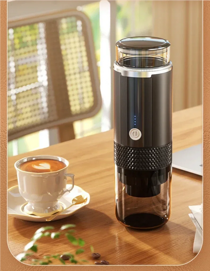 TINSOL Portable Coffee Maker Electric Capsule Grind Coffee Brewer is suitable for ground coffee and KCUP Capsule coffee capsules