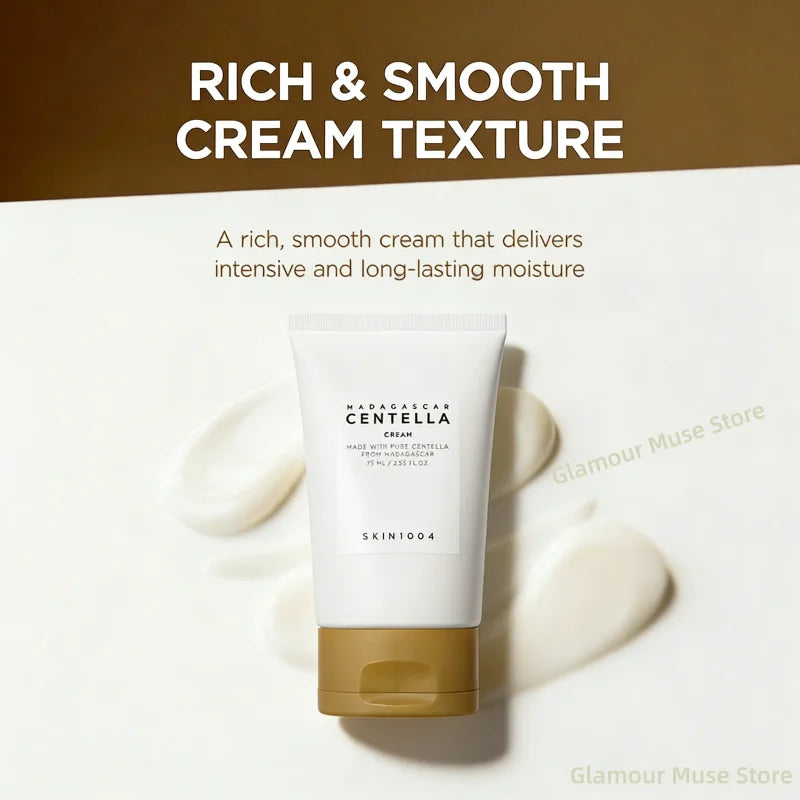 Skin1004 Madagascar Centella Cream Facial Moisturizer for Soothing Cream,Hydrating,Strengthening The Skin Korean Skincare