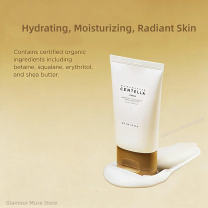 Skin1004 Madagascar Centella Cream Facial Moisturizer for Soothing Cream,Hydrating,Strengthening The Skin Korean Skincare
