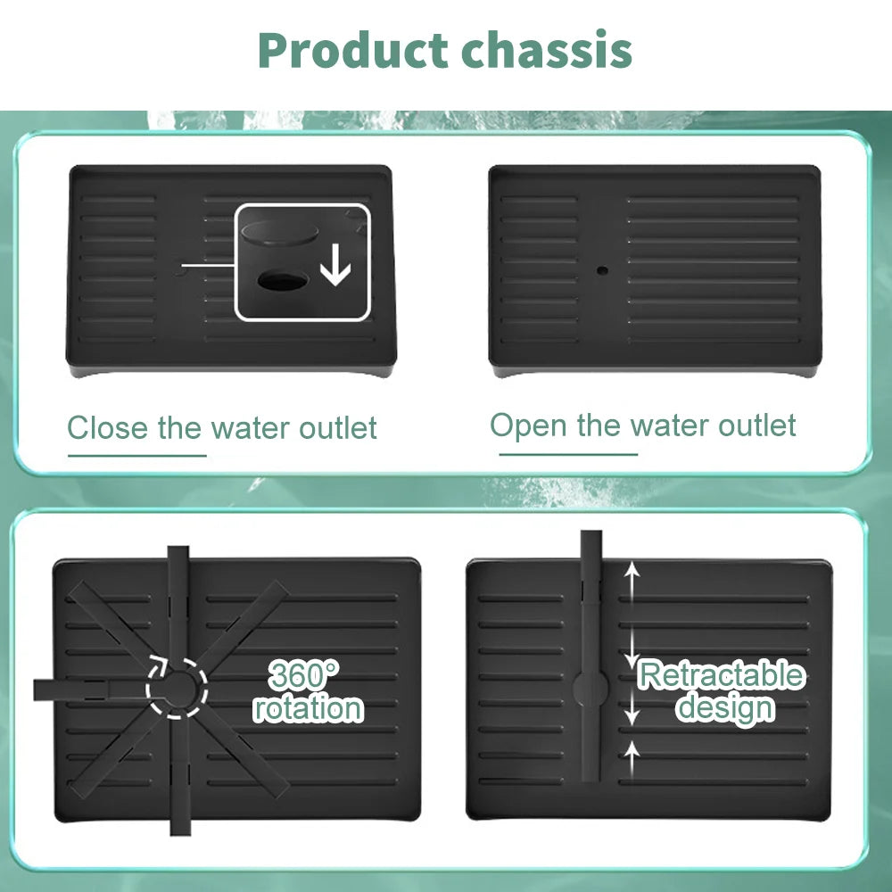 Kitchen bowl rack drain rack Double-layer Tableware Drain Rack Chopsticks Water Cup Cutting Board Kitchen Storage Rack