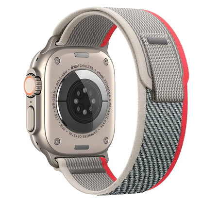 Trail Loop Strap for Apple Watch – Adjustable Sport Band (40–49mm, Ultra/Series Compatible)