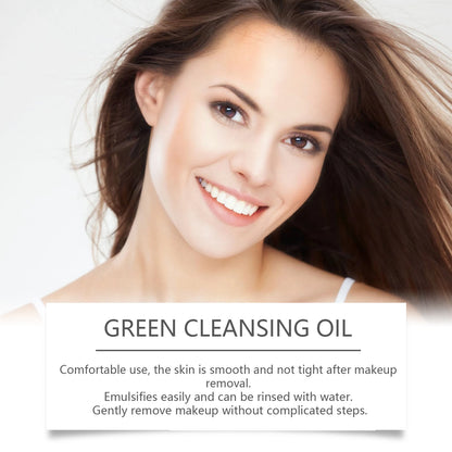 Deep Cleansing Makeup Remover Oil – Pore Purifying, Blackhead Remover & Exfoliator