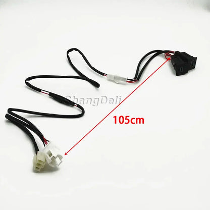 Fast Charging Car USB Adapter (PD & QC3.0 Power Button)
