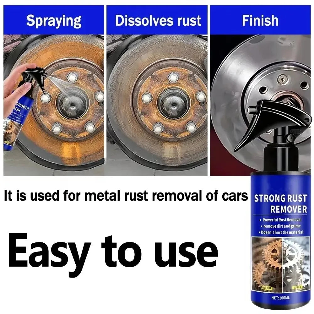 Automotive Rust Remover Spray for Metal & Exhaust Pipes