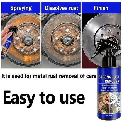 Automotive Rust Remover Spray for Metal & Exhaust Pipes