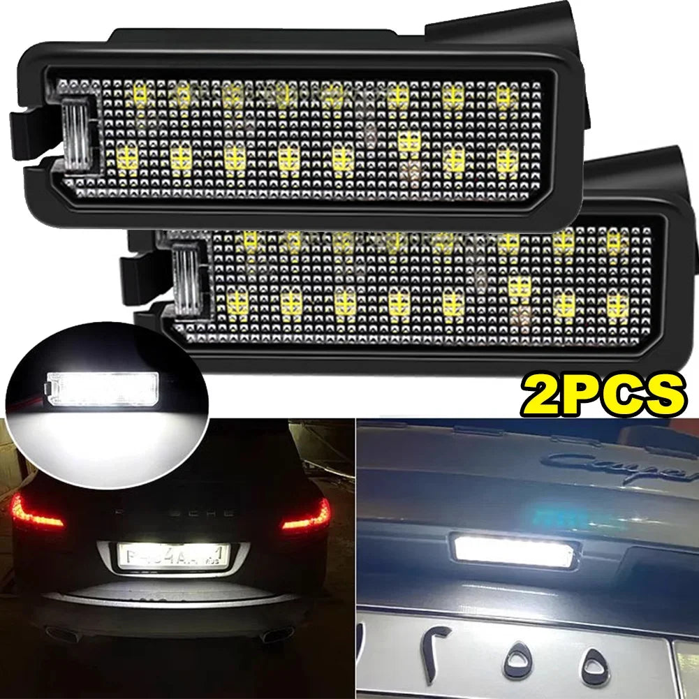 1/2Pc LED License Plate Light For VW Golf 4/5/6/7 Scirocco Eos Beetle Passat Polo Amarok T-Roc Arteon Phaeton Lupo OEM 1K8943021
