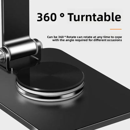 New Universal All Aluminum Alloy Foldable Desk Phone Holder Mount Stand for Mobile Phone Holder for Tablet Desktop Metal Holder