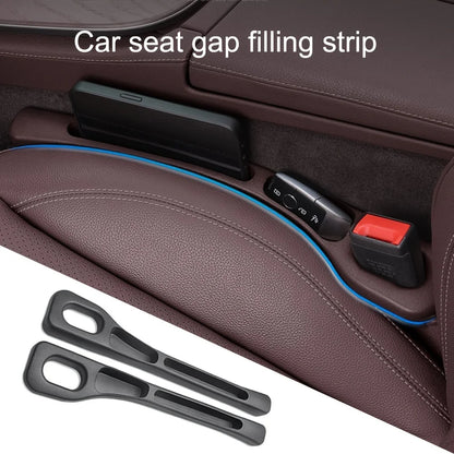 2PCS Car Seat Gap Filler Organizer – PU Waterproof Gap Plug with Storage Slots