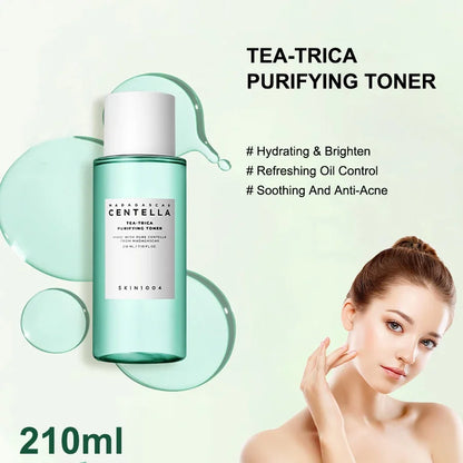 SKIN1004 Tea Tree & Centella Toner for Acne, Oil Control & Soothing, Madagascar Centella Asiatica, Korean Skincare，210ml