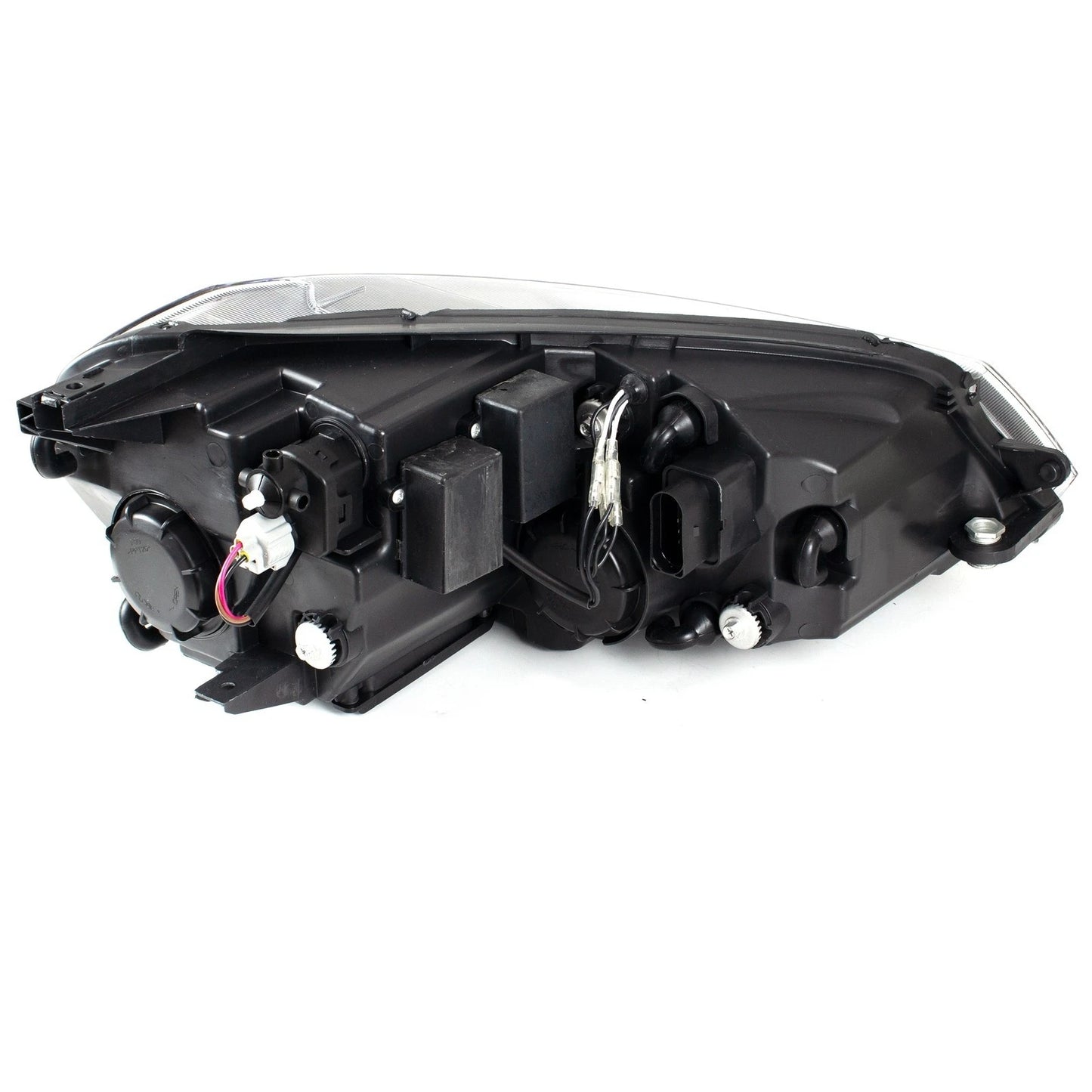 LED Headlights for Volkswagen VW Golf 7 Golf MK VII 2013-2017 TSI TDI Pair Blackout Front Lamps Assembly [Not Fit GTI GTE GTD]
