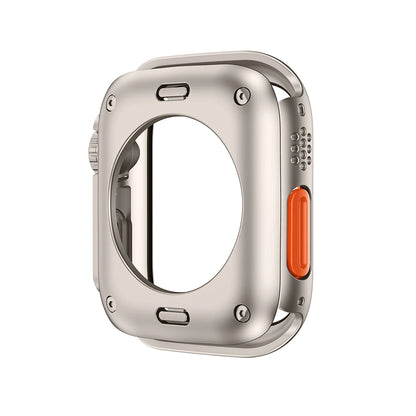 Apple Watch Bumper Case with Screen Protector – Hard PC Front & Rear Cover (40–45mm, Series Compatible)