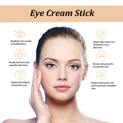 Snail Mucin Eye Cream Stick – Anti-Wrinkle, Dark Circle & Eye Bag Remover