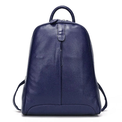 Zency Soft Genuine Leather Women’s Travel Backpack