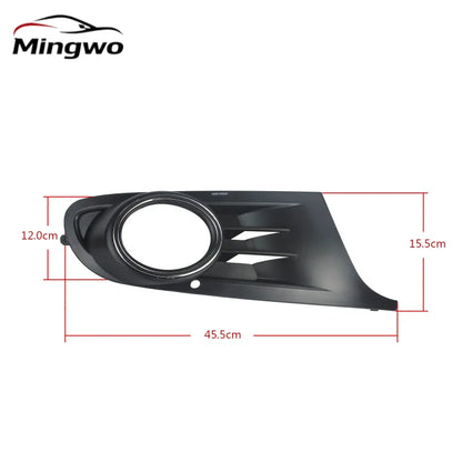 2PCS Fog Light Grill Covers for VW Golf 6 MK6 (2008–2013) – L&R Set