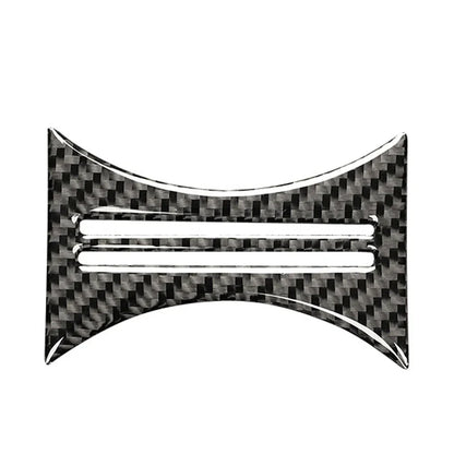 Carbon Fiber Water Cup Holder Interior Trim Cover for Mercedes-Benz A, B, GLA & CLA Class