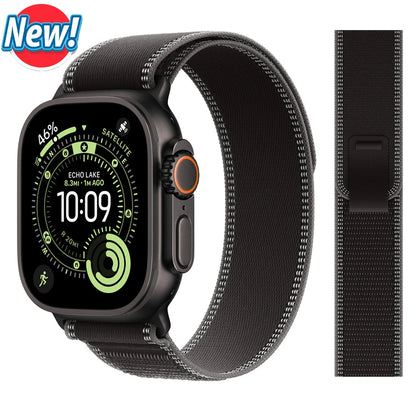 Trail Loop Strap for Apple Watch – Adjustable Sport Band (40–49mm, Ultra/Series Compatible)