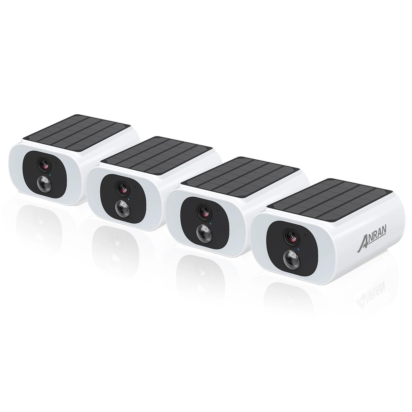ANRAN Solar WiFi Security Camera – 3MP Outdoor Wireless CCTV (2–3 Pack)