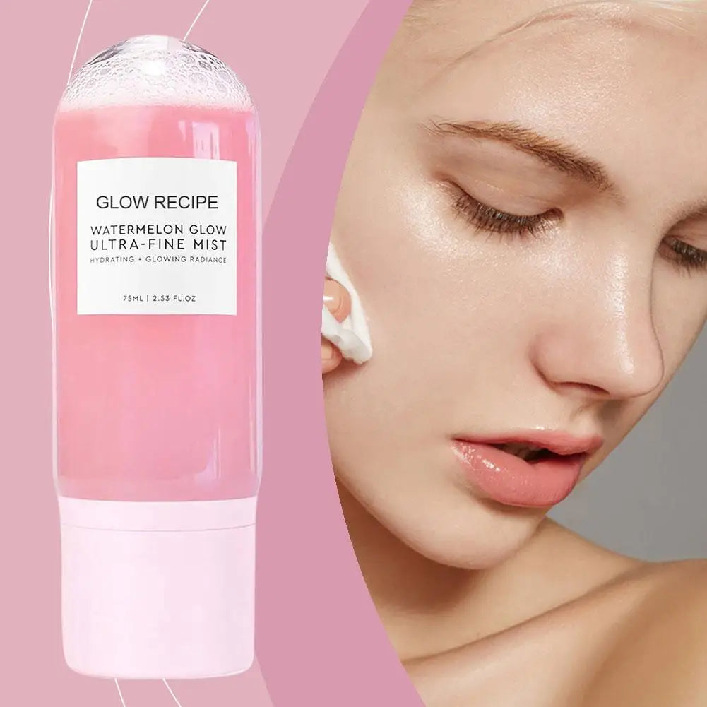 Watermelon Moisturizing Mist For Glow Recipe For Dewy, Smooth Skin - Hydrating, With Hyaluronic Acid Skin Care 75ML