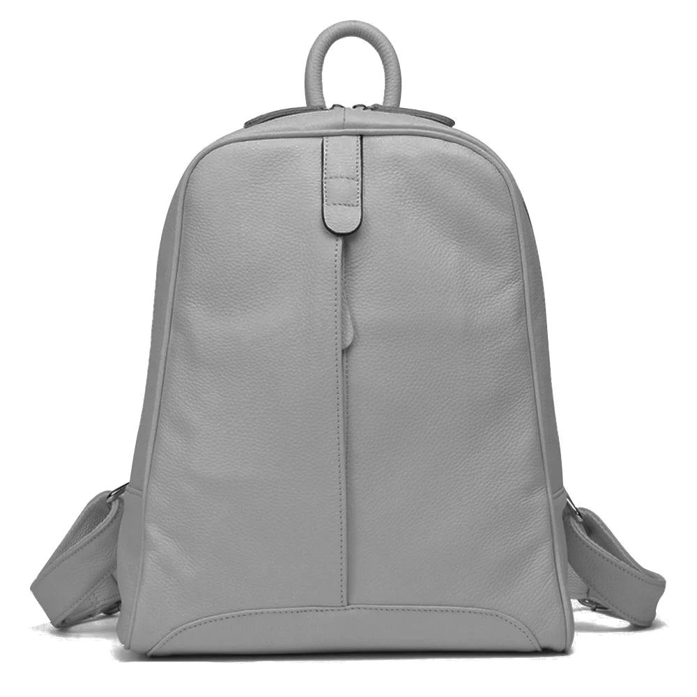 Zency Soft Genuine Leather Women’s Travel Backpack