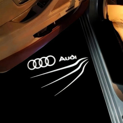 Premium LED Car Door Projector Lights – Welcome Logo Kit