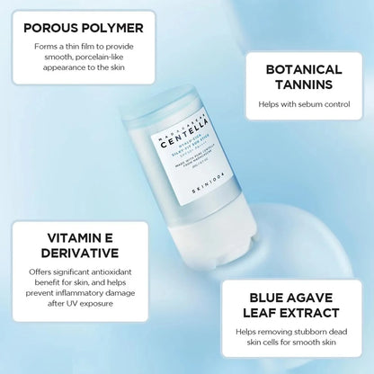 SKIN1004 Hyalu-Cica Sun Stick SPF50+ PA++++ – Portable Centella Sunscreen for Daily Protection