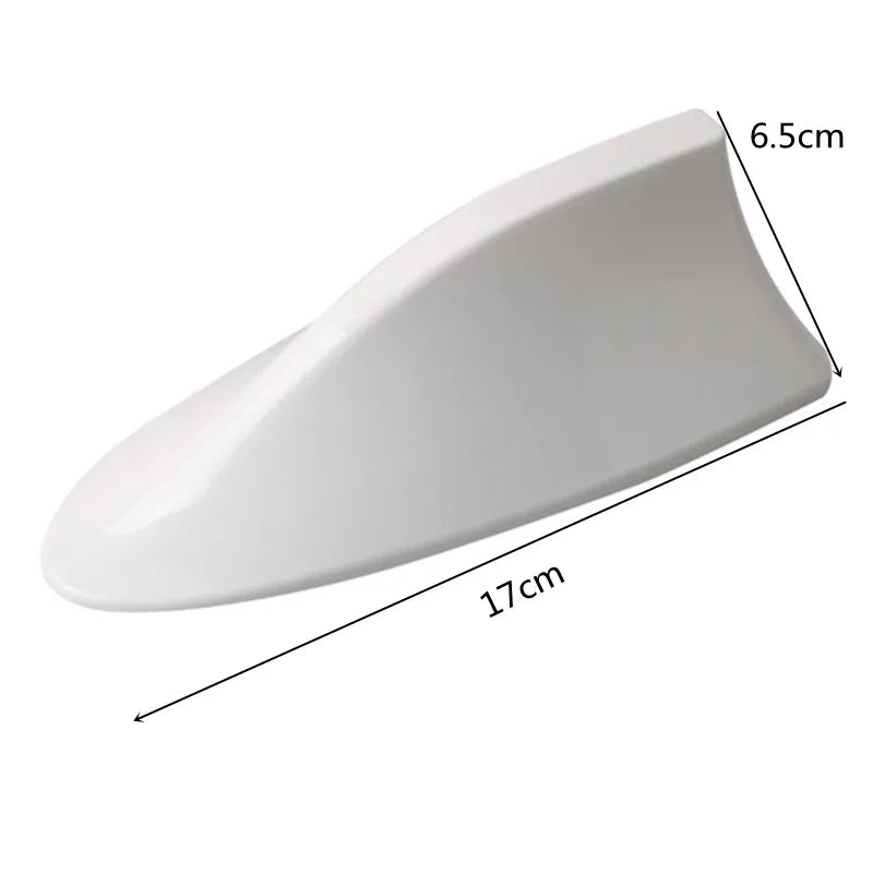 Universal Shark Fin Car Antenna – Carbon Fiber Style AM/FM Signal Amplifier