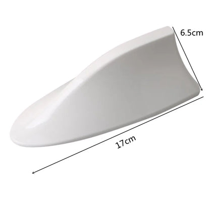Universal Shark Fin Car Antenna – Carbon Fiber Style AM/FM Signal Amplifier