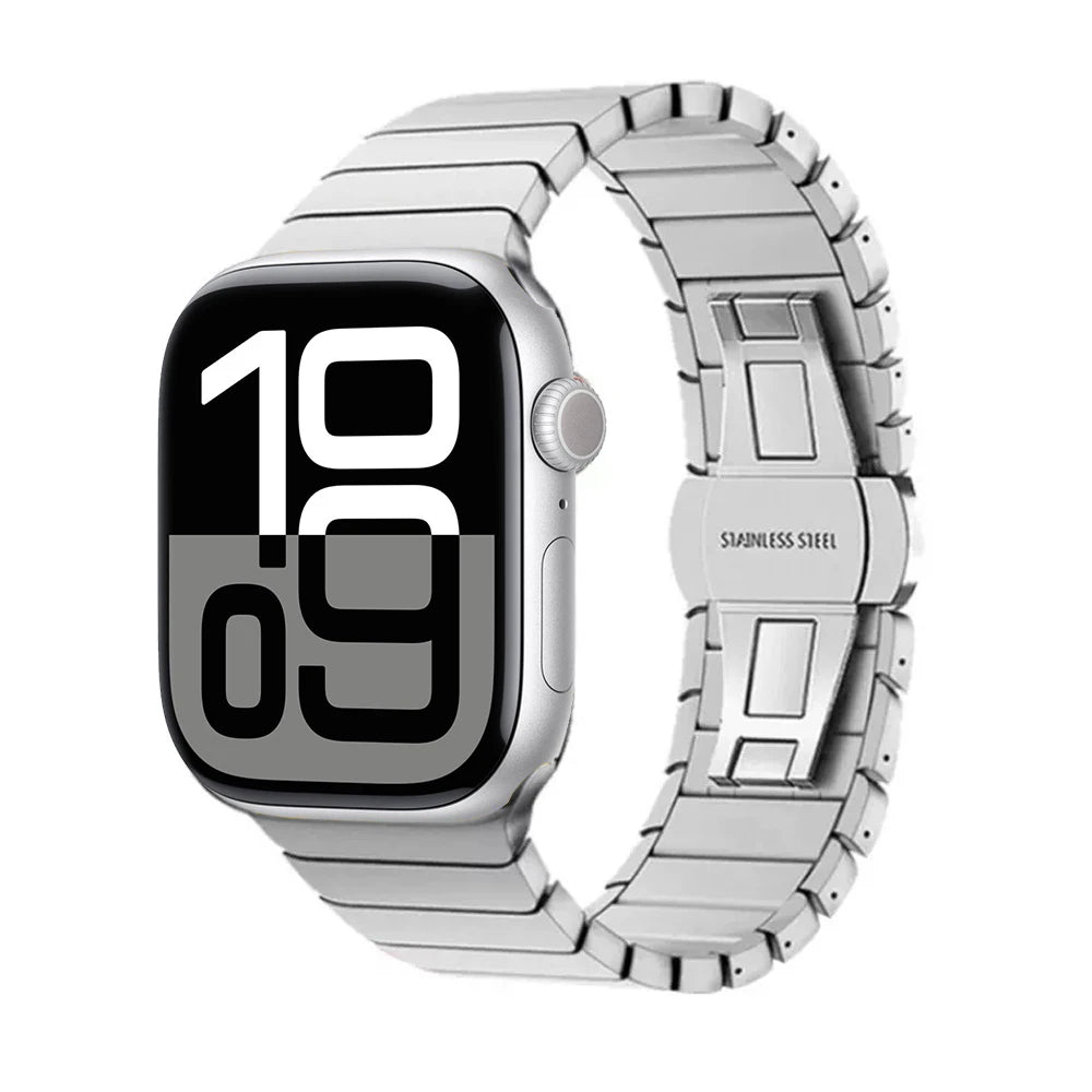 Stainless Steel Metal Band for Apple Watch – Luxury Business Strap for Ultra & Series 10/11