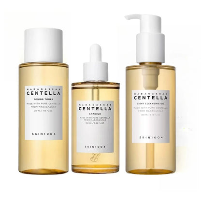 SKIN1004 Centella Skincare Set (3pcs) – Toner, Cleansing Oil & Serum for Sensitive Skin