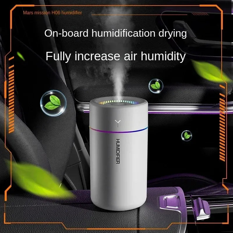 🌿 280ML Aroma Diffuser & Air Humidifier – Quiet Mist with Colorful Ambient Light
