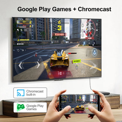 H96 Max Android14 TV Box 2GB 16GB Quad Core Amlogic S905L3 4K UHD WiFi2.4G/5G&BT4.0 Streaming Service Set Top Box IPTV YouTube