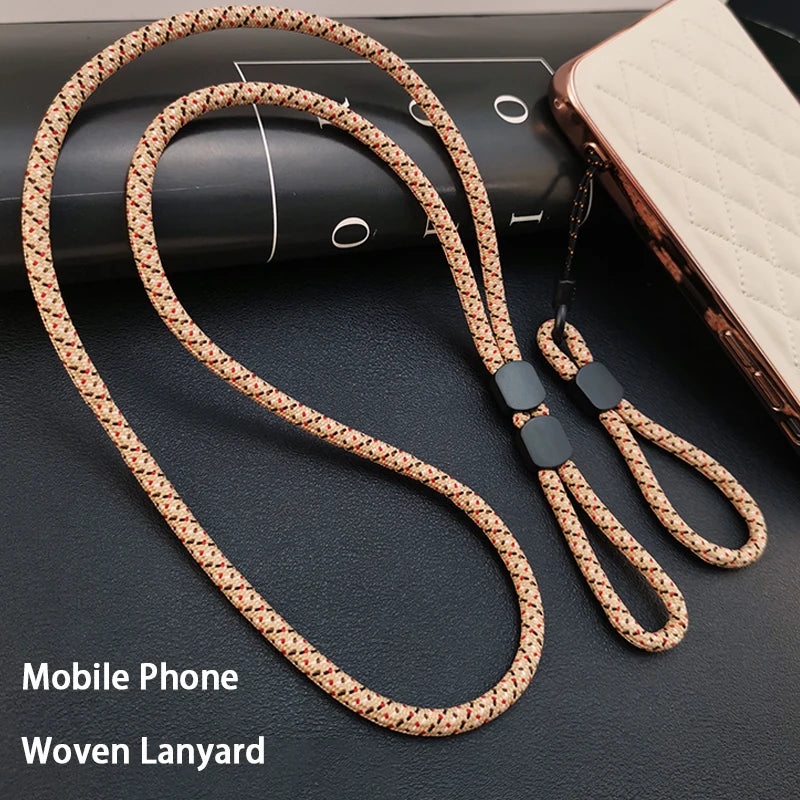 Phone Lanyard Strap – Wrist & Shoulder Hanging Cord for Smartphones (iPhone Compatible)